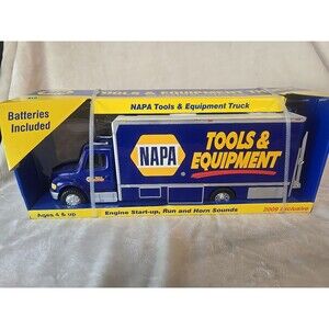 First Gear NAPA Tools & Equipment Lrge Blue Delivery Truck 09 Exclusive w/Sounds